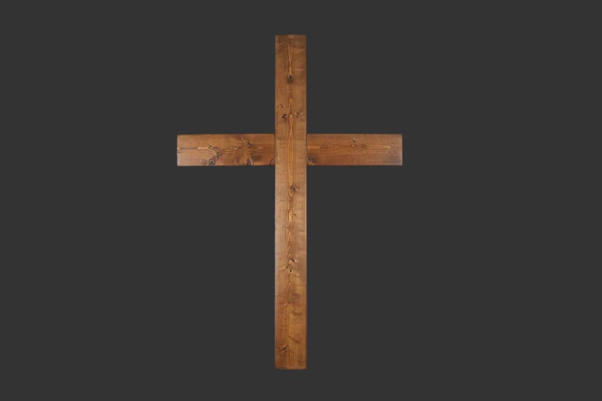 Early American Backlite Cross