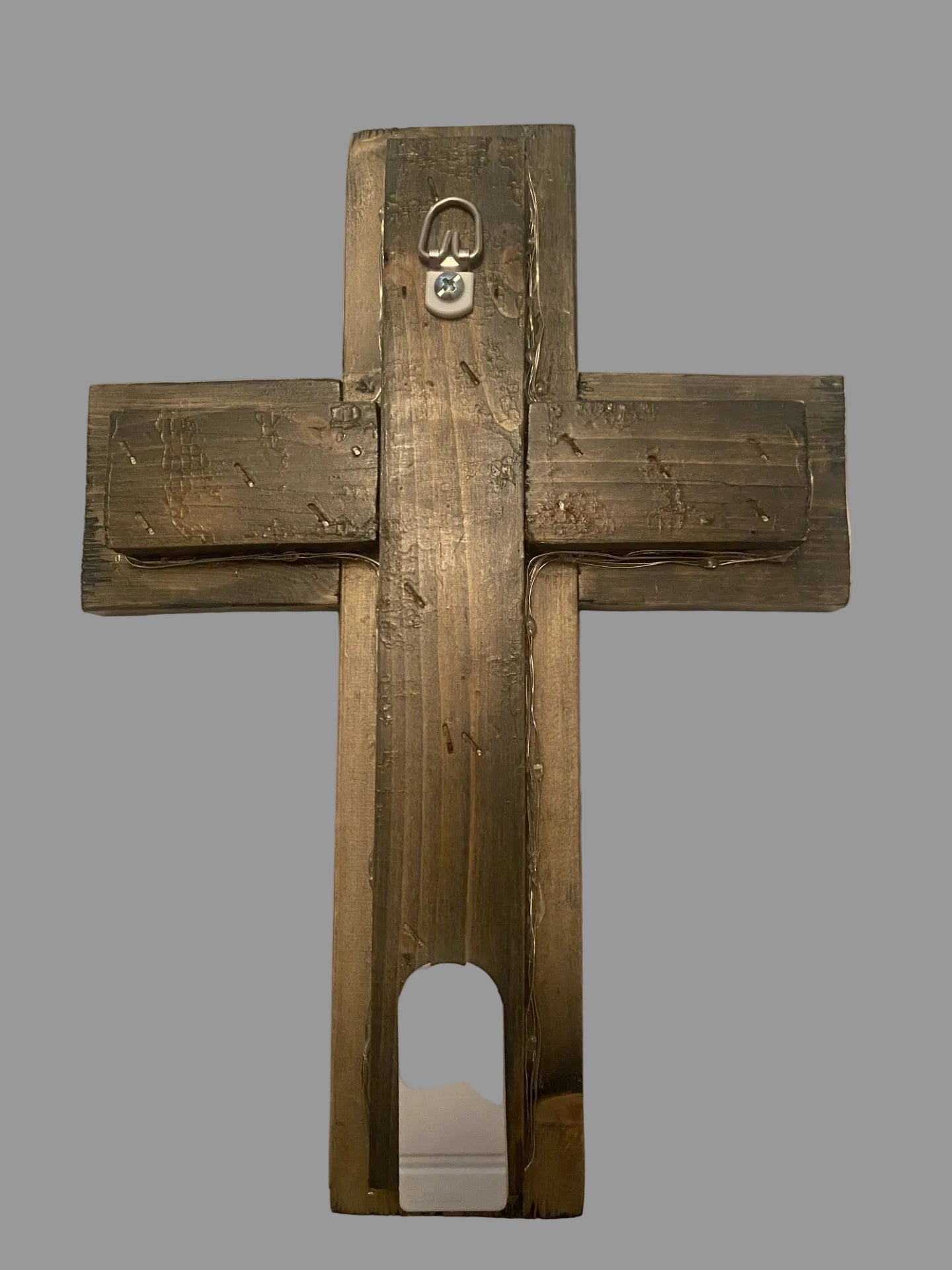 Small Barnyard Gray Cross